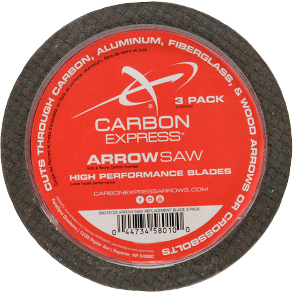 Carbon Express Arrow Saw Replacement Blades - Front View