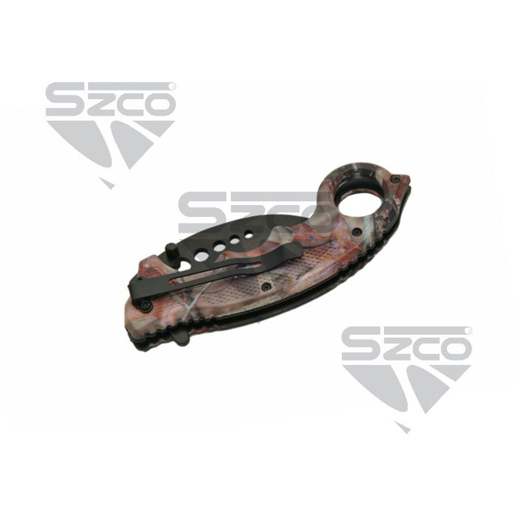 SZCO Camo Karambit - Alternate View 1