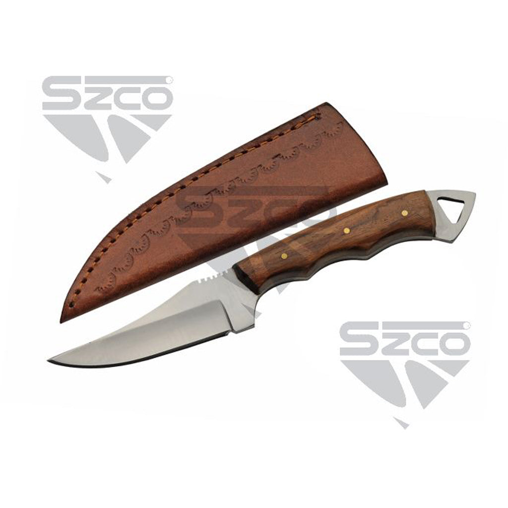 SZCO Woodsman Trailing Point Skinner Knife - Alternate View 1