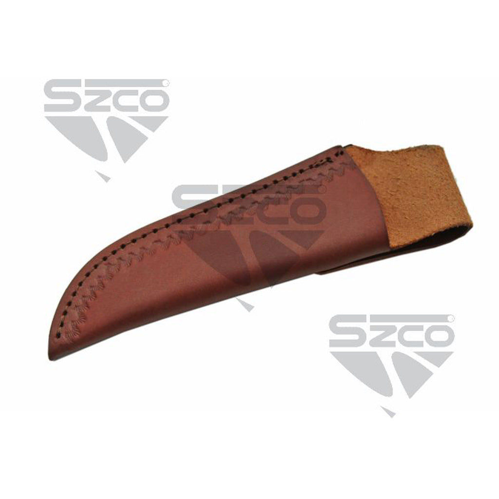 SZCO Stag and Wood Skinner Knife - Alternate View 2