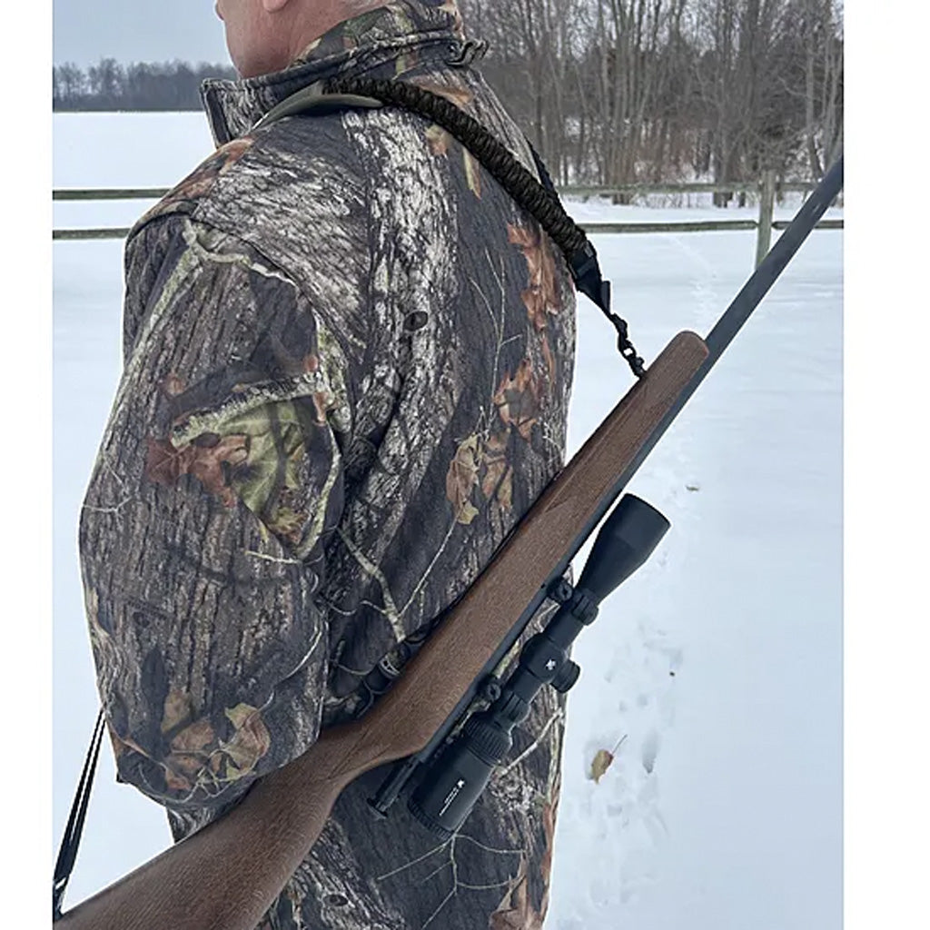 Loc Outdoorz Loc-Down Gun Sling in Black - Front View