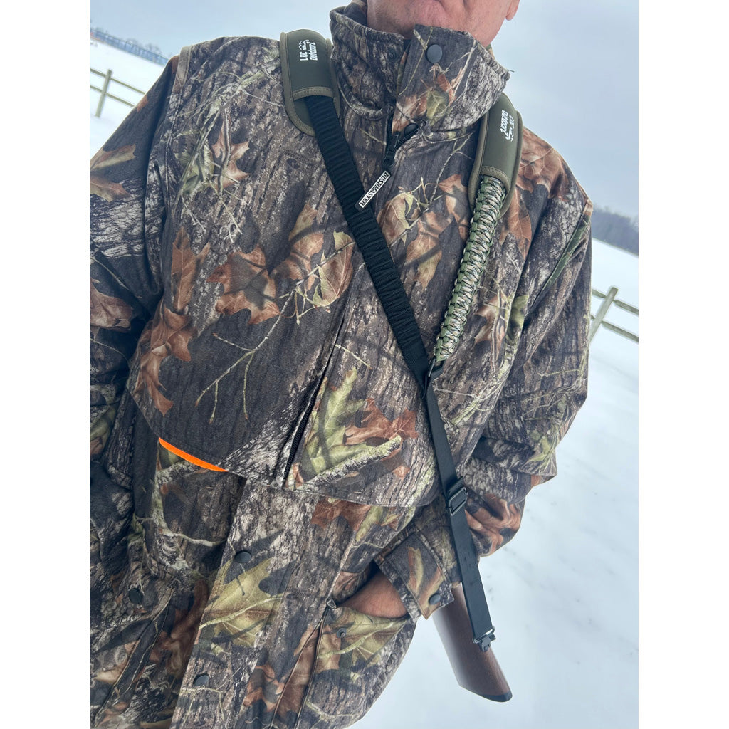 Loc Outdoorz Loc-Down Gun Sling in Camo - Front View
