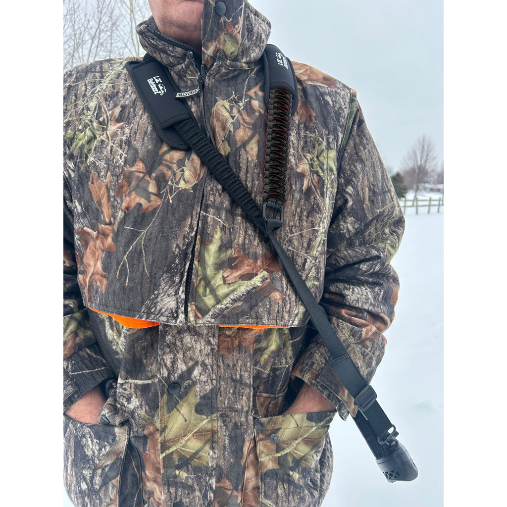 Loc Outdoorz Loc-Down Crossbow Sling in Black - Front View