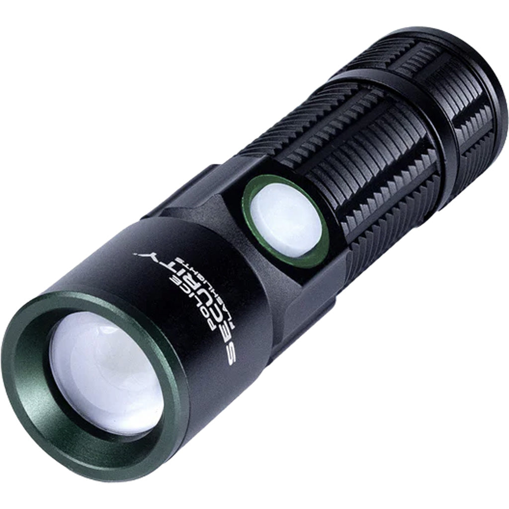 Police Security Flashlights Police Security USB Flashlight - Front View