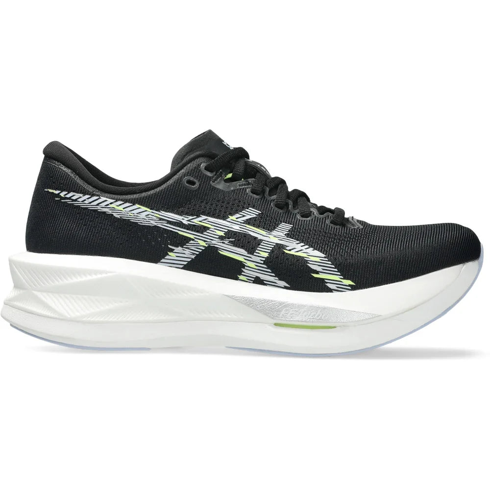 ASICS SONICBLAST Womens Running Shoes — Black/Blue Fade