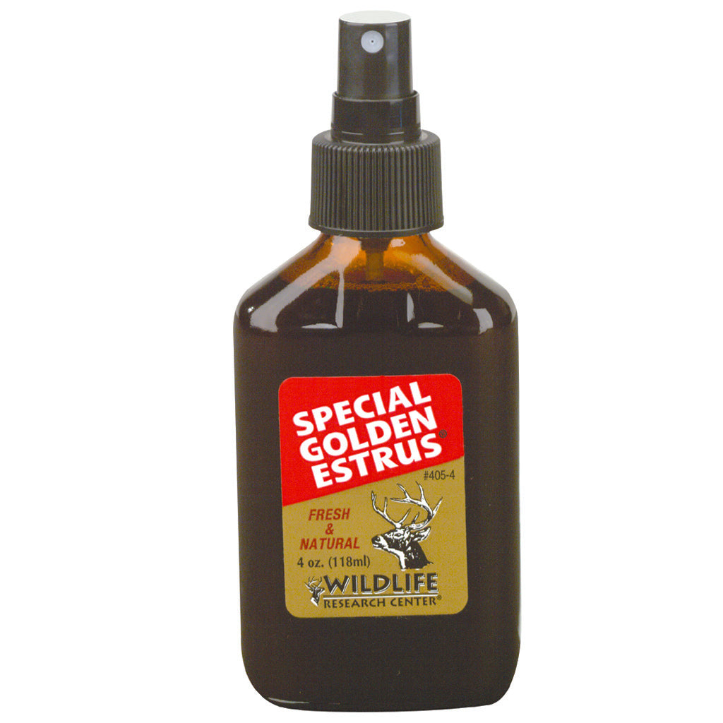 Wildlife Research Special Golden Estrus in 4 oz. - Front View