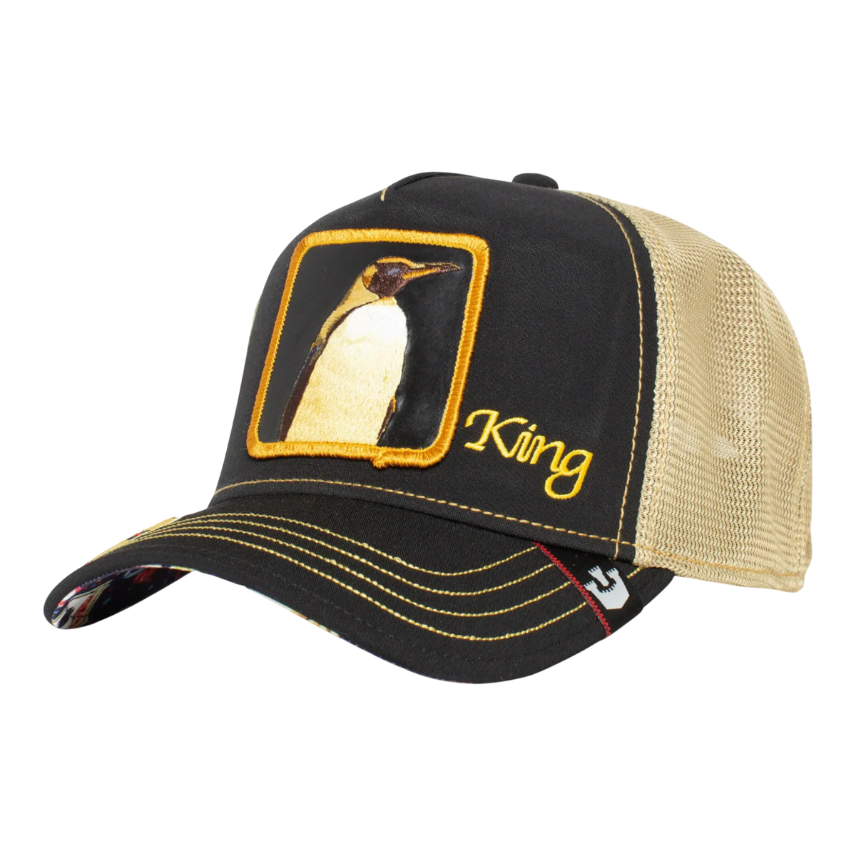 Goorin Bros Quart Major Men's Trucker Hat — Black Adjustable Cap