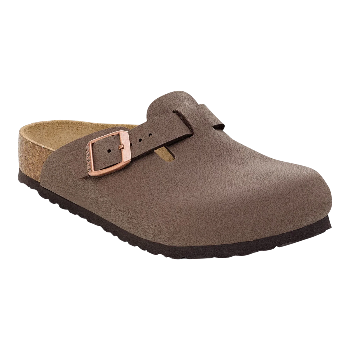Birkenstock Boston Little Kids' (PS) Clogs — Mocha Birkibuc