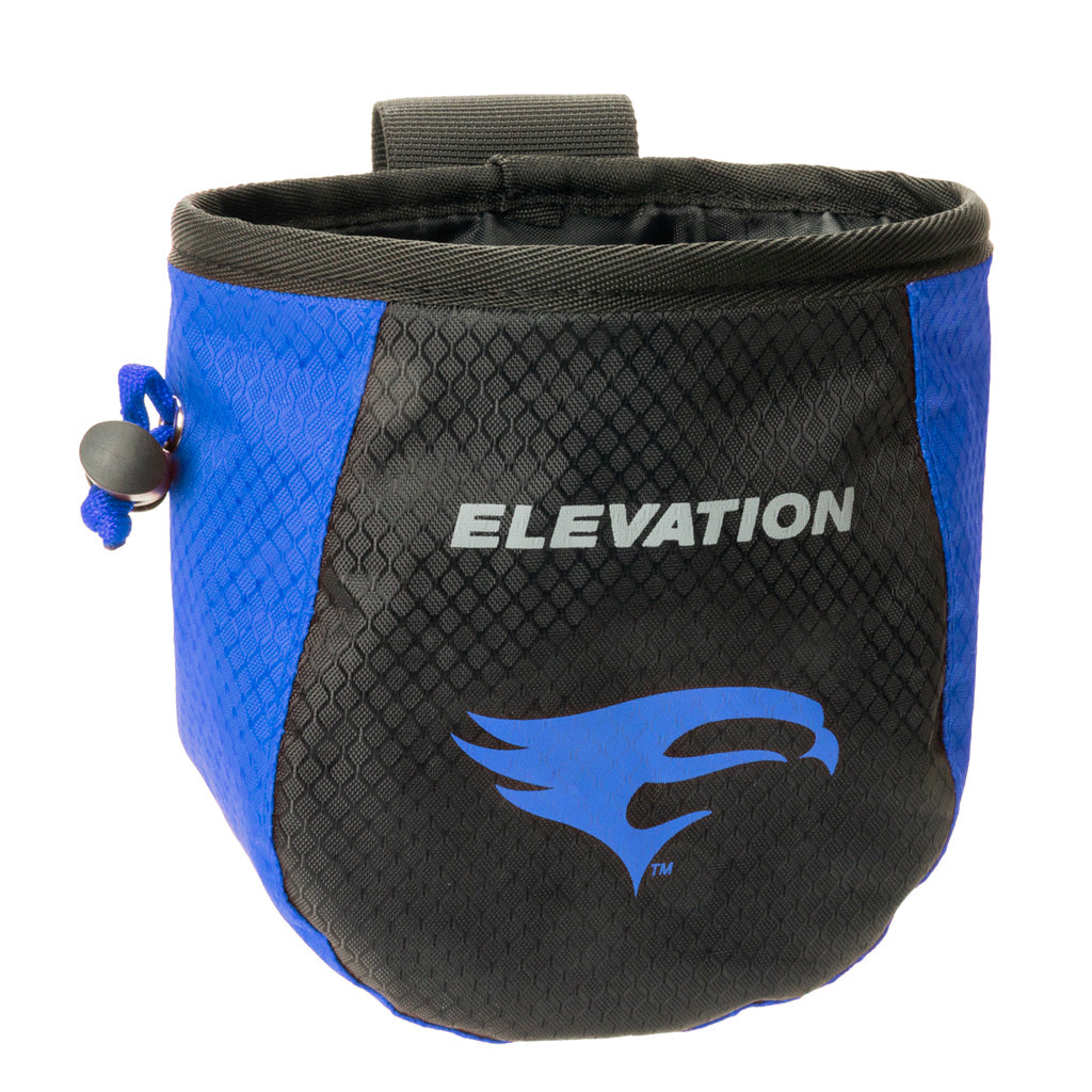Elevation Pro Release Pouch in Black/Blue - Front View