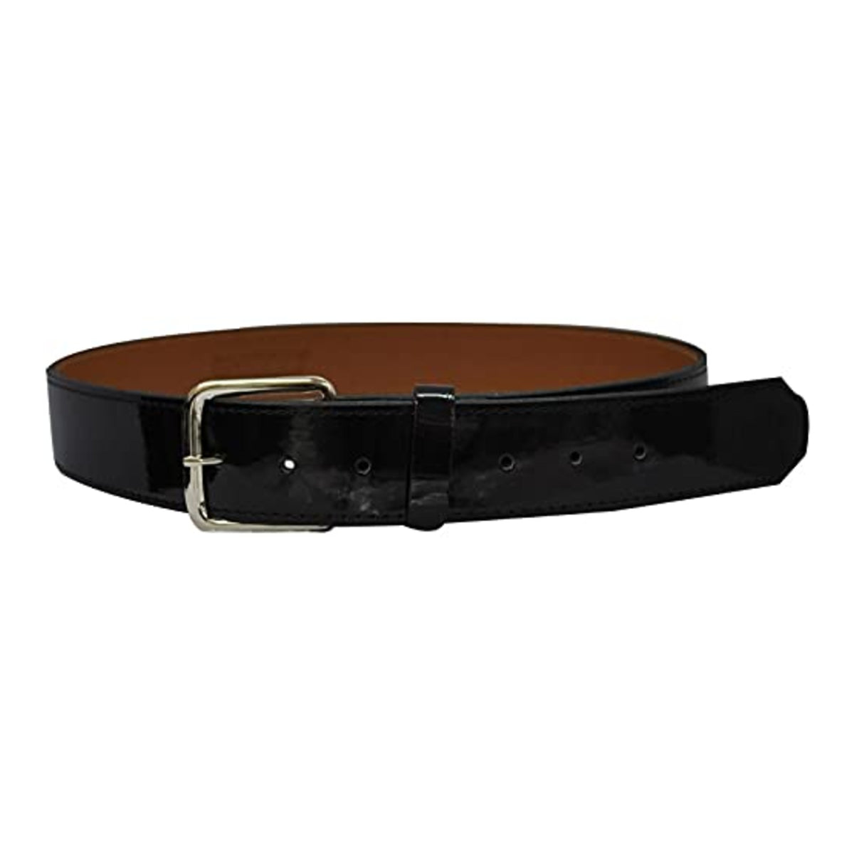SMITTY ACS-580 Patent Leather Black Belt