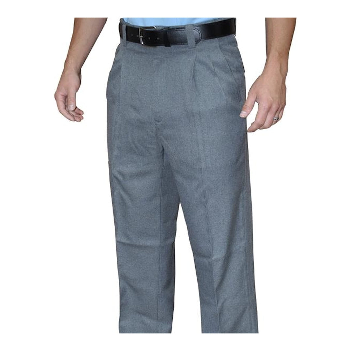 SMITTY BBS-372 Pleated Plate Pants Heather Grey