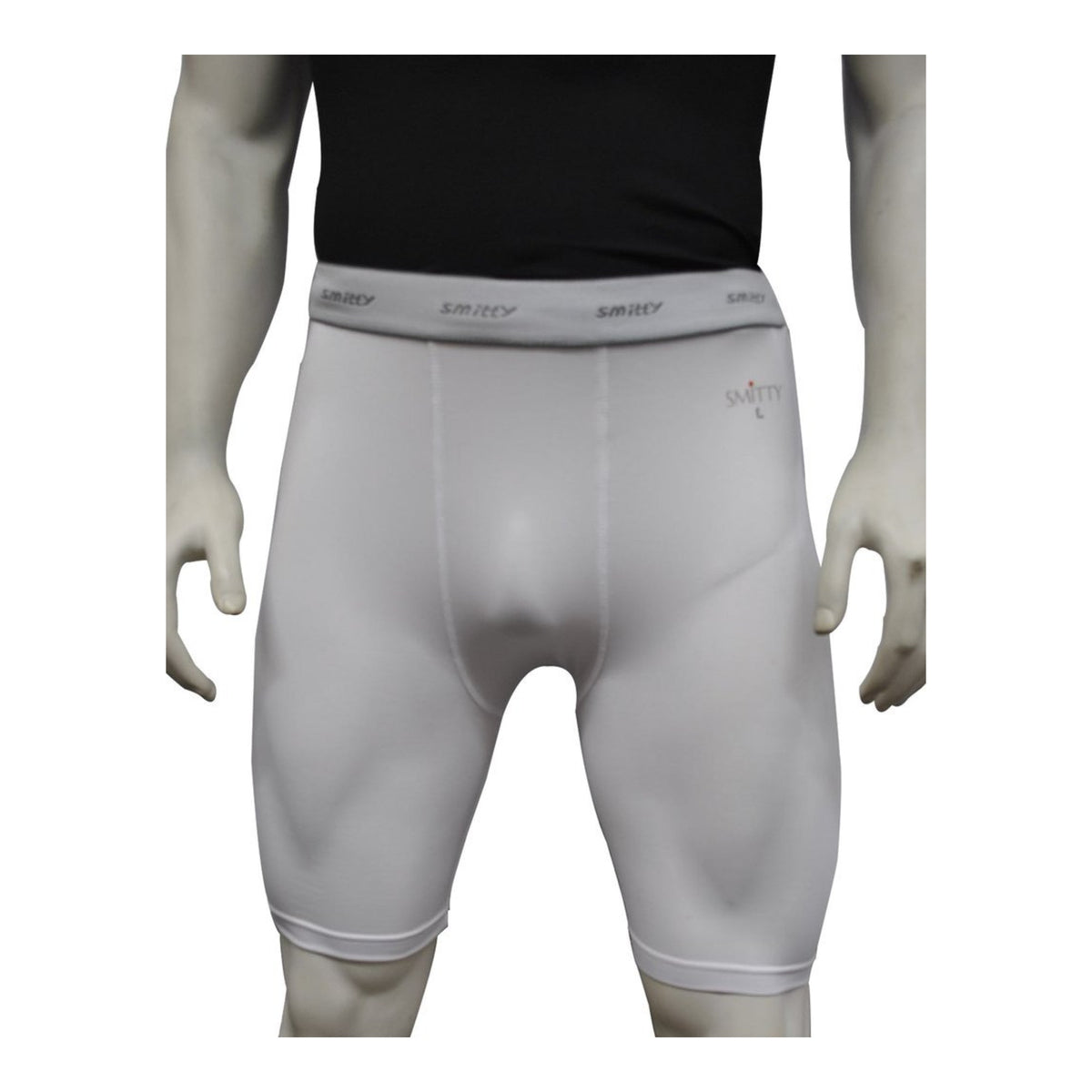 SMITTY Performance White Compression Shorts FBS412