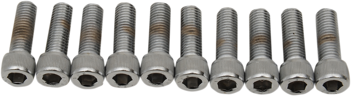 DRAG SPECIALTIES, DRAG SPECIALTIES MPB210 Replacement Bolt Pack for Fine Thread Socket-Head Bolts