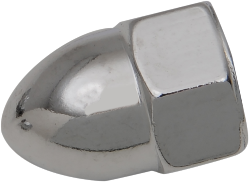 Drag Specialties Acorn Nut in Chrome, 7/16"-14, Part Number MPB109