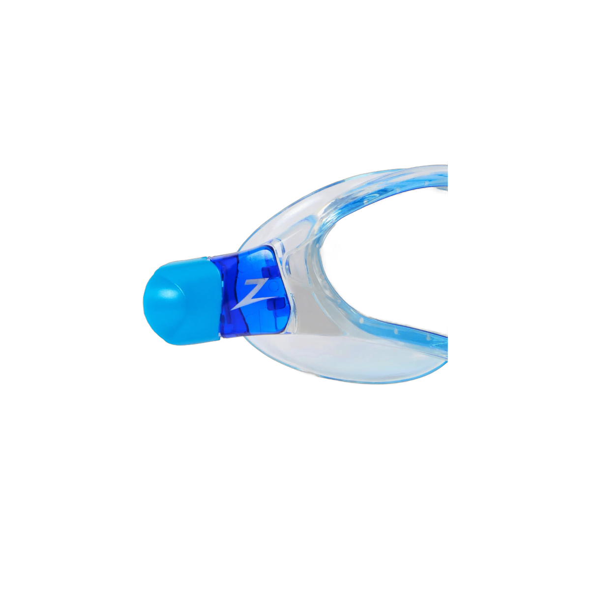 Zoggs Spectra Swimming Goggles Dual Density Nose Bridge Leak Proof Goggles in Clear/Black - Clear Lens - detail 6