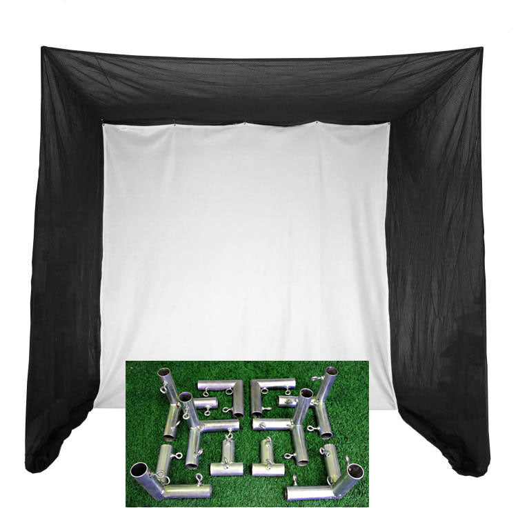 Cimarron 5x10x10 Tour Simulator Golf Net with Frame Kit - Alternate View 1