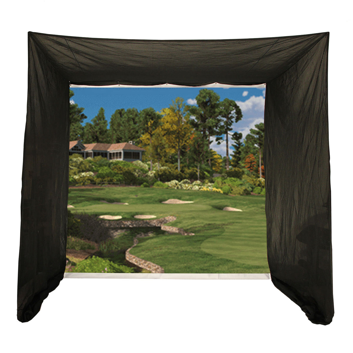 Cimarron 5x10x10 Tour Simulator Golf Net with Complete Frame - Alternate View 6