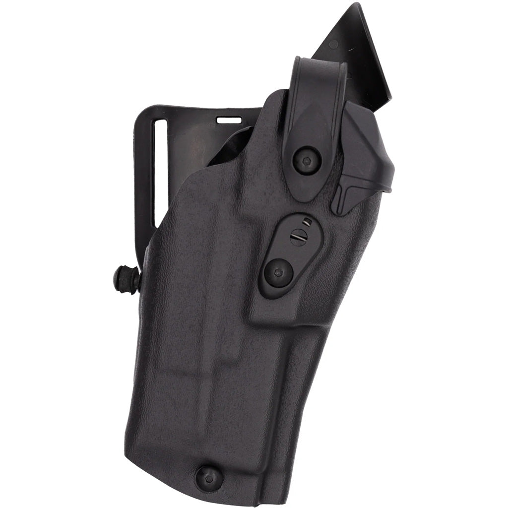 Safariland 6390RDS OWB Holster in Glock 17MOS X300U Black RH - Front View