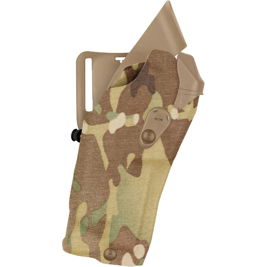 Safariland 6390RDS OWB Holster in Glock 17MOS X300U MultiCam RH - Front View