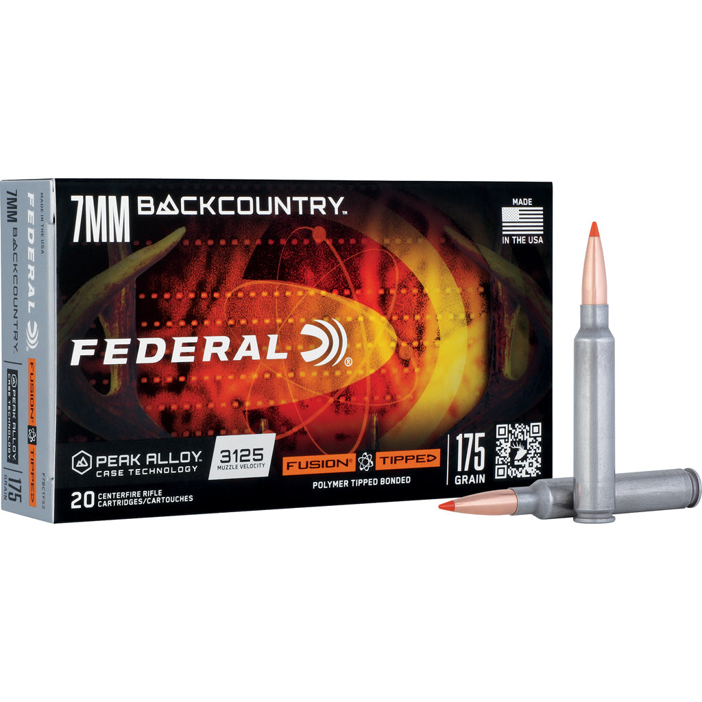 Federal Fusion Rifle Ammo - Front View