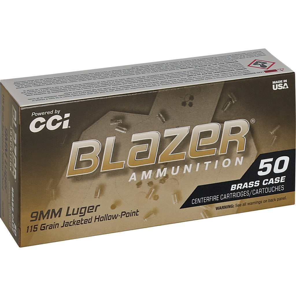 CCI Blazer Brass HP Pistol Ammo - Alternate View 2