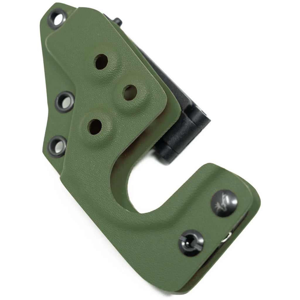Ivory Holsters Robin Hood Release Holster in UV Medium Ranger Green - Front View