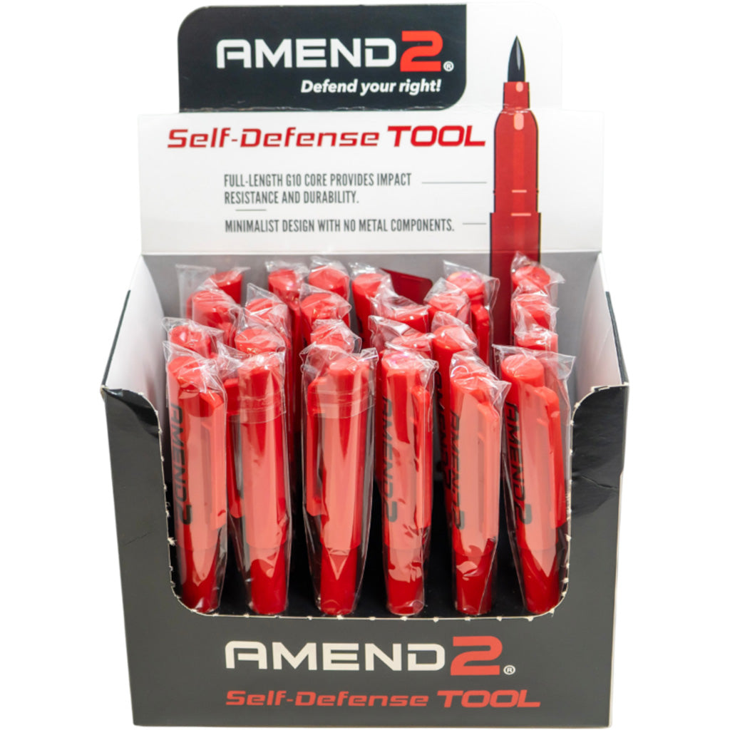 Amend2 Reinforced G10 Self Defense Tool - Front View