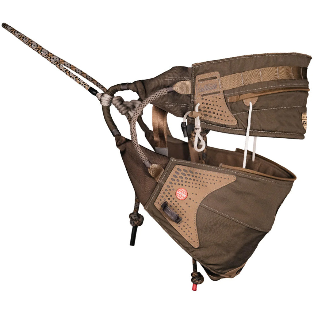 Latitude Outdoors Latitude Method 3 Saddle in Green Regular - Front View