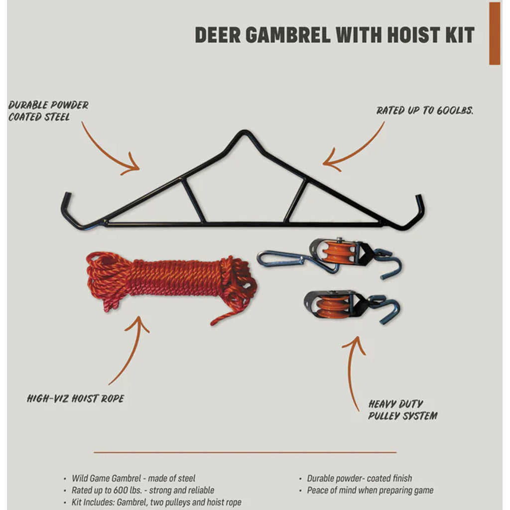 Half Rack Gambrel & Hoist - Alternate View 1