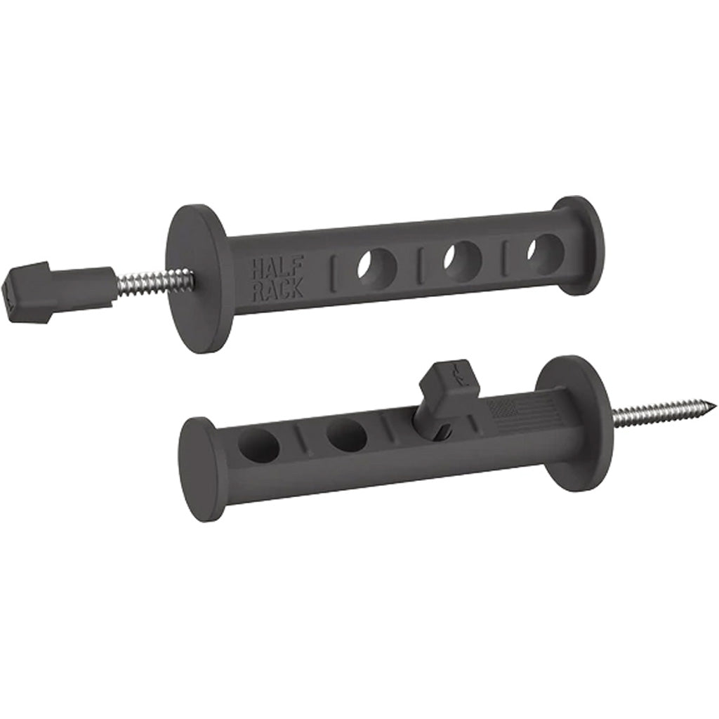 Half Rack Hunter Hanger in Black - Front View
