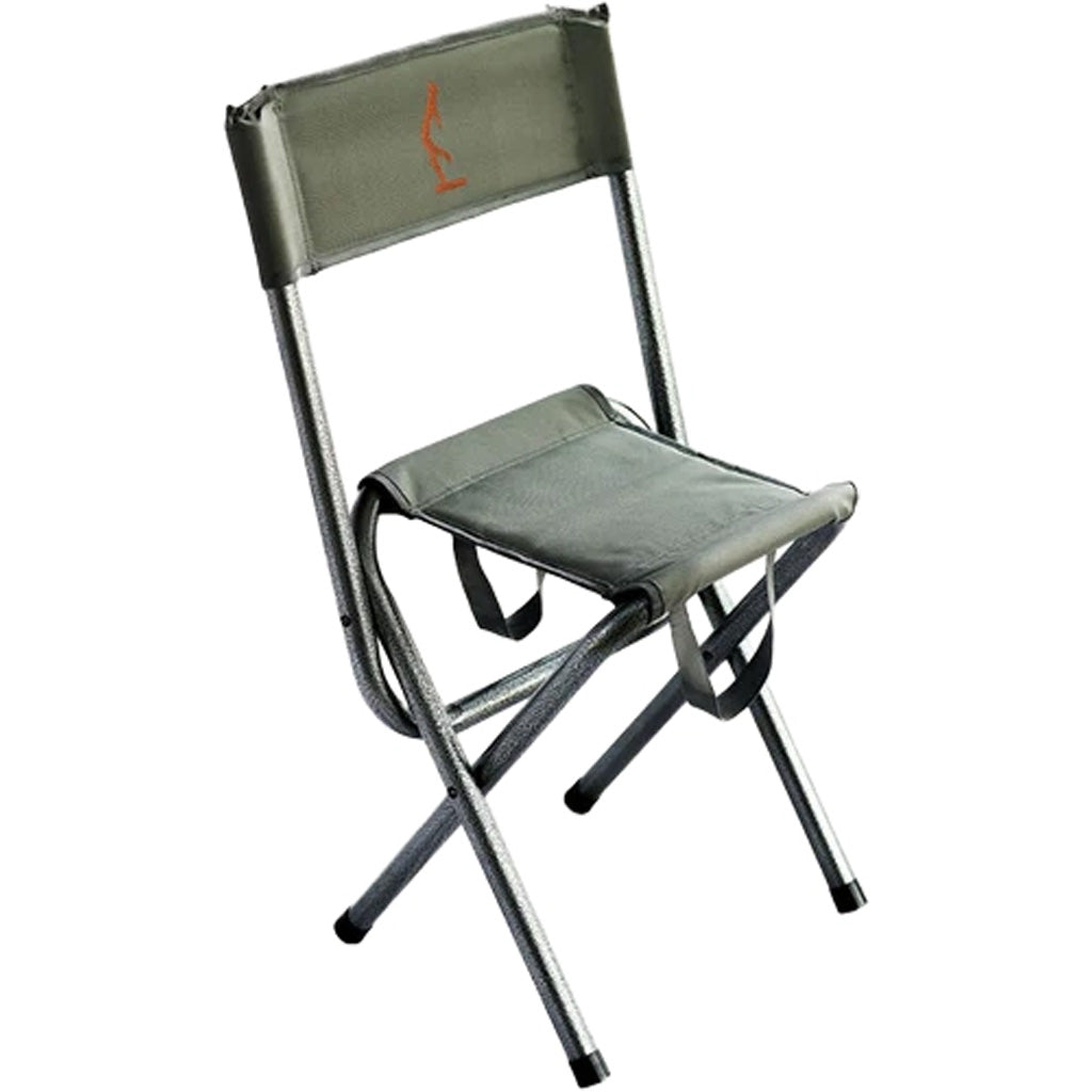 Half Rack Stool in Black - Front View
