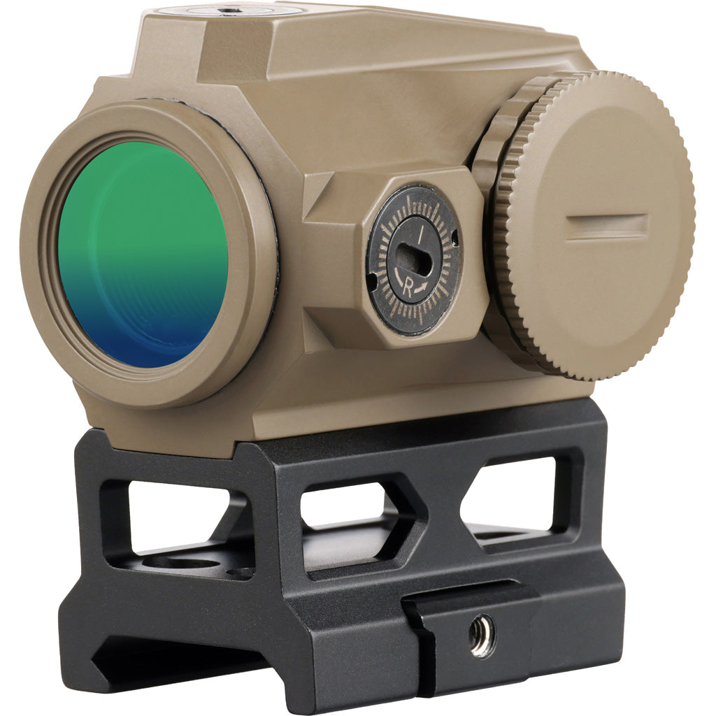 Viridian Venta Green Dot Sight in FDE/Green - Front View