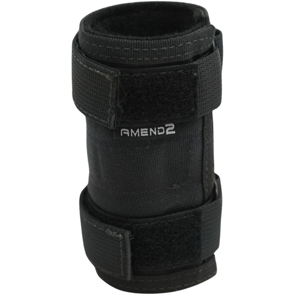 Amend2 Hi Temp Suppressor Cover in 1.5 in. Diameter 4.5 in. Length Black - Front View