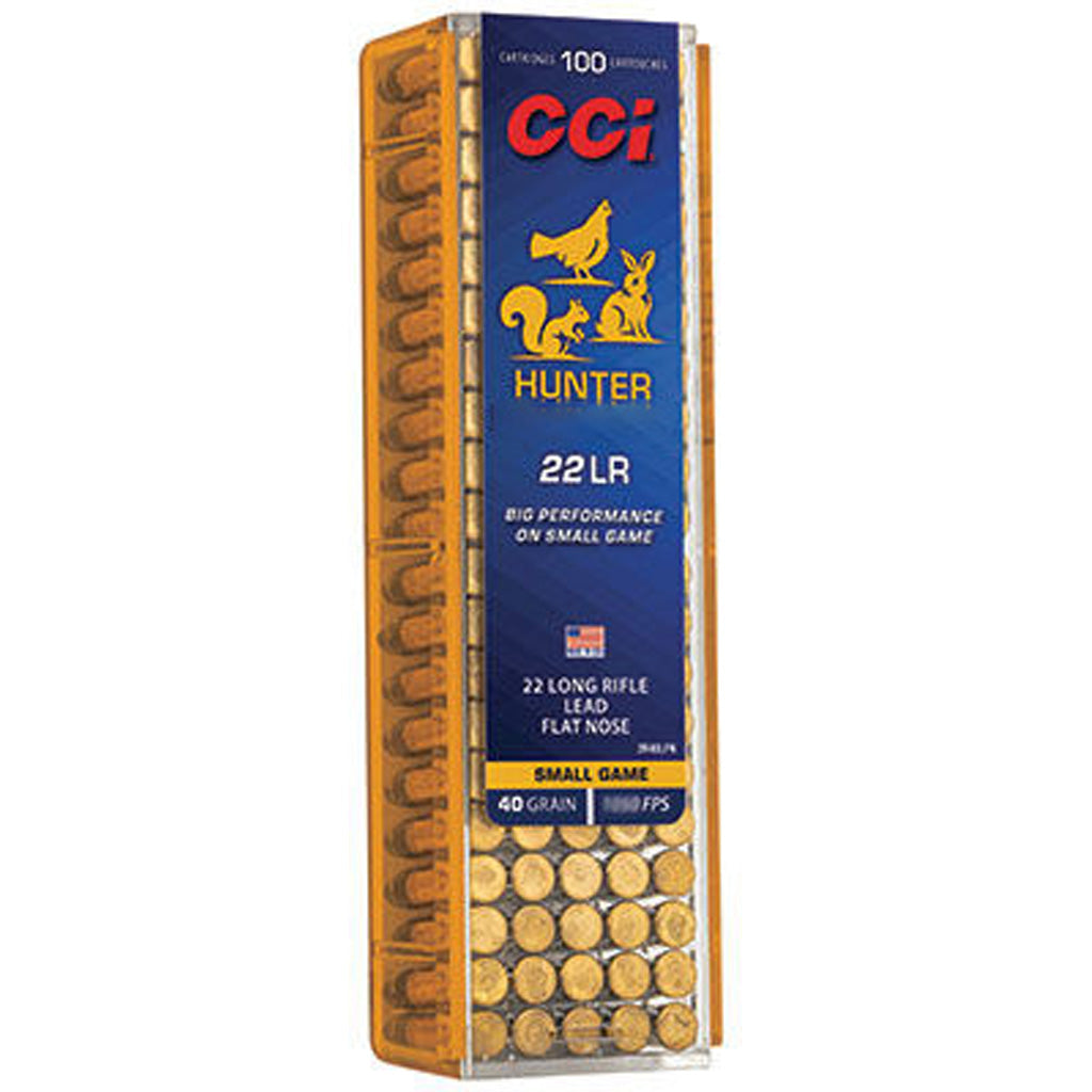 CCI Hunter Series Rimfire Ammo - Front View