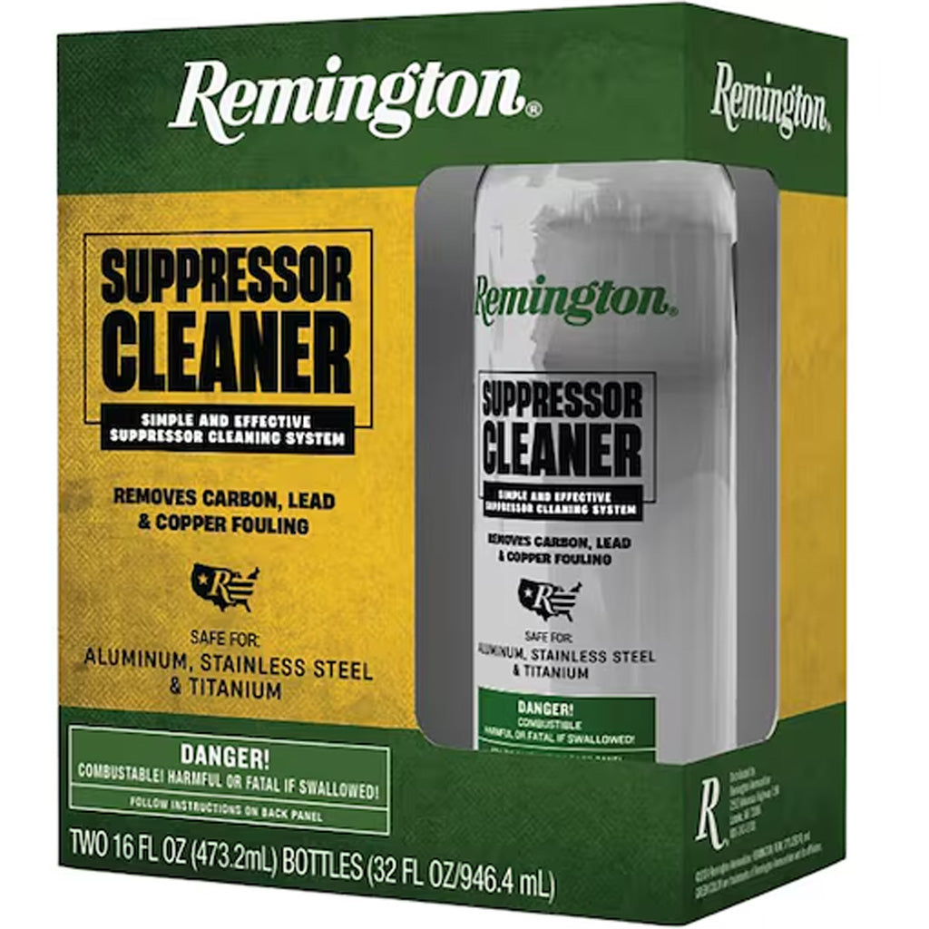 Remington Suppressor Cleaning Fluid - Front View