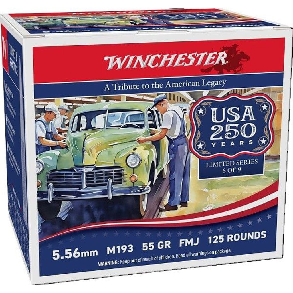 Winchester USA Anniversary Edition Rifle Ammo - Front View
