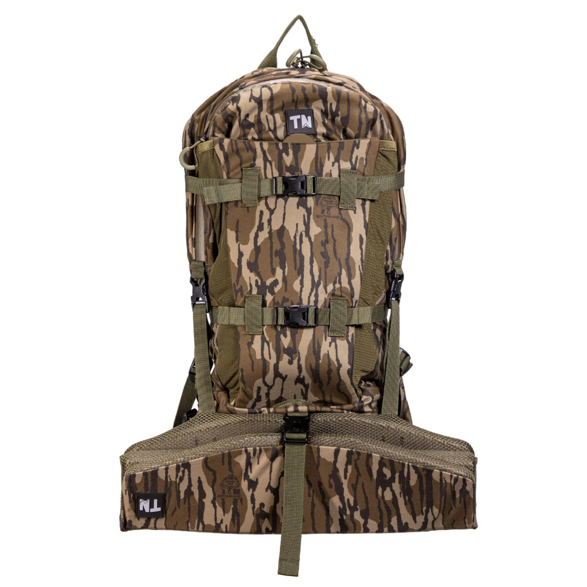 Timber Ninja Ridge Runner Vest in MO Bottomland - Front View