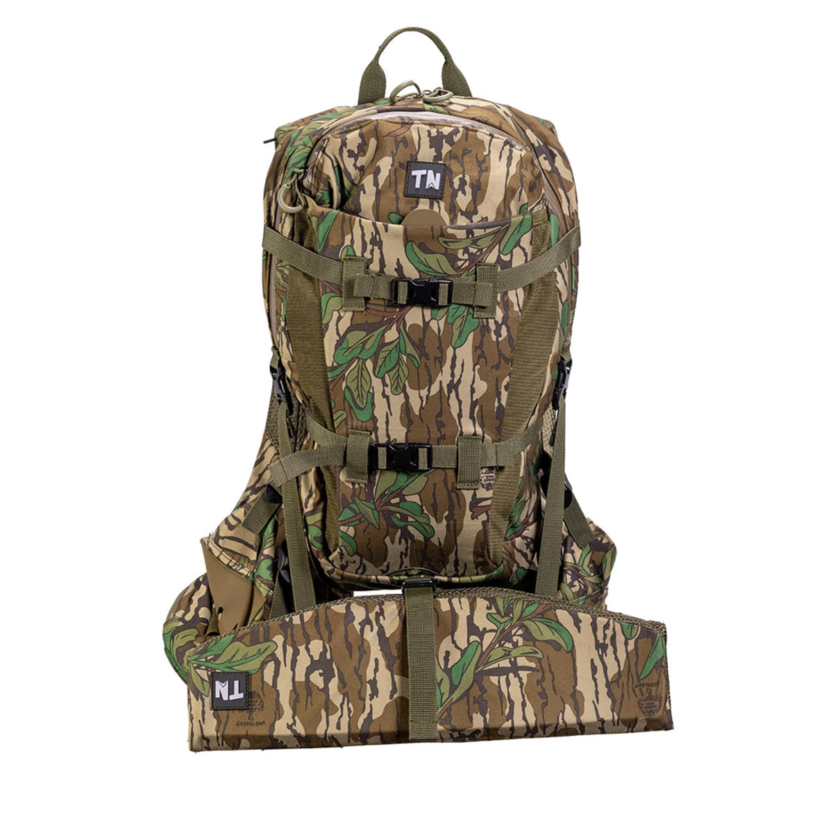 Timber Ninja Ridge Runner Vest in MO Greenleaf - Front View