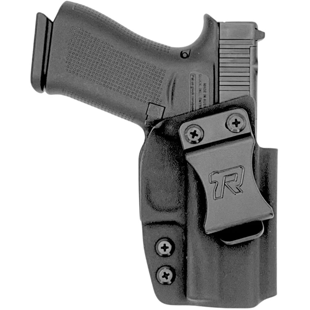 Rounded Gear Rounded IWB Holster in Glock 43 Carbon Fiber RH - Front View