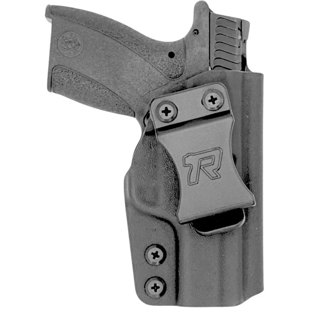 Rounded Gear Rounded IWB Holster in S&W Bodyguard 2.0 Carbon Fiber RH - Front View