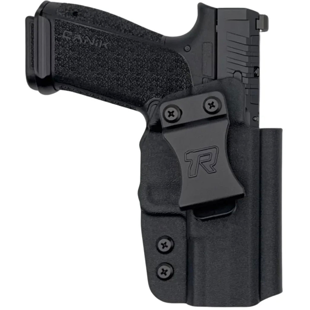 Rounded Gear Rounded IWB Holster in Canik Mete MC9 Prime Carbon Fiber RH - Front View