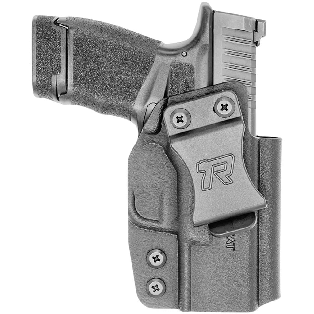 Rounded Gear Rounded IWB Holster in Springfield Hellcat Carbon Fiber RH - Front View