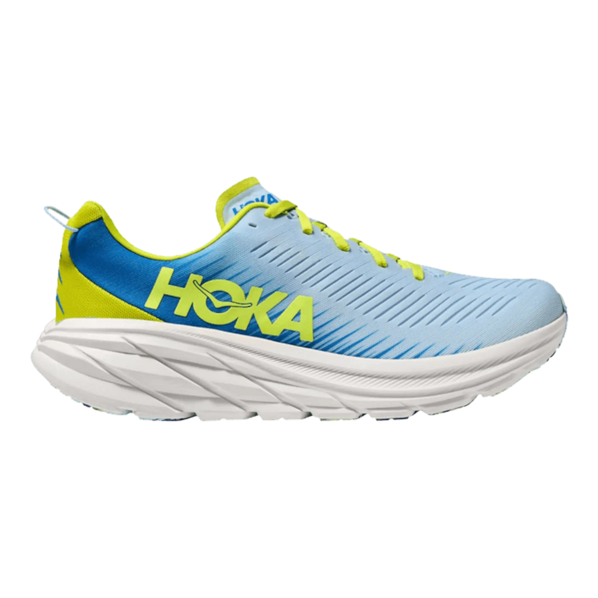 Hoka Rincon 3 Men's Running Shoes — Ice Water/Diva Blue Mesh
