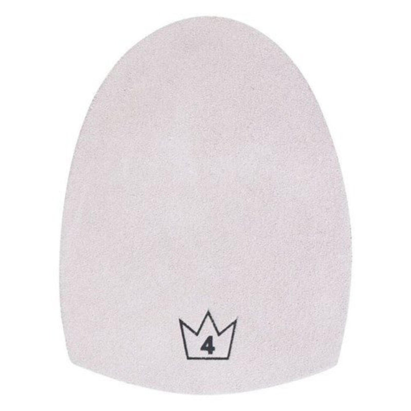Bowling shoe slide sole with a smooth textured surface, designed to provide controlled sliding and improved footwork on the approach.