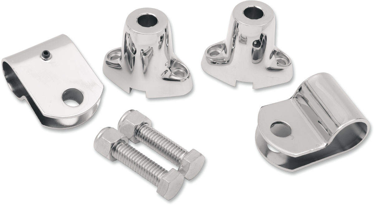 DRAG SPECIALTIES Turn Signal Mount - Part 20-0352-BC202 for OEM Replacement and Custom Applications
