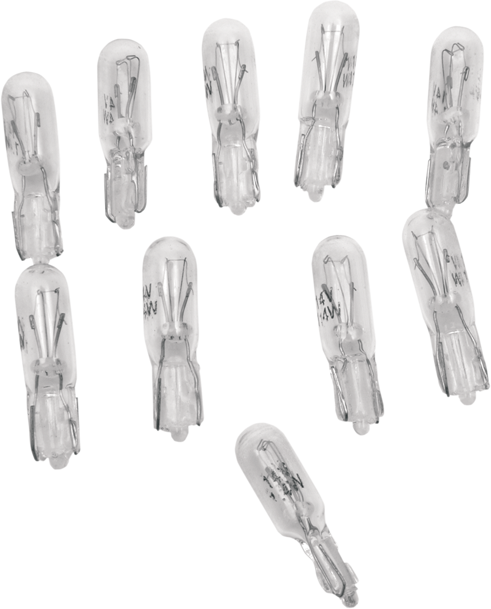 DRAG SPECIALTIES, Drag Specialties Replacement Bulb for Metal Push-In Socket 21-0901-B-BC334