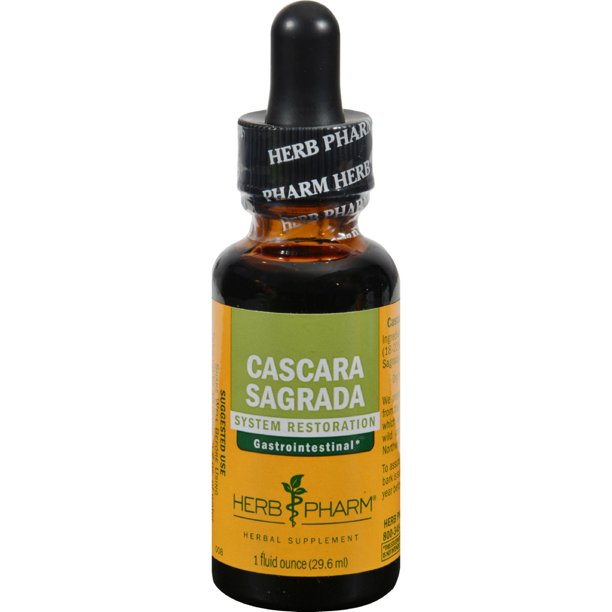 Herb Pharm – Cascara Sagrada – 1 Each – 1 Fz