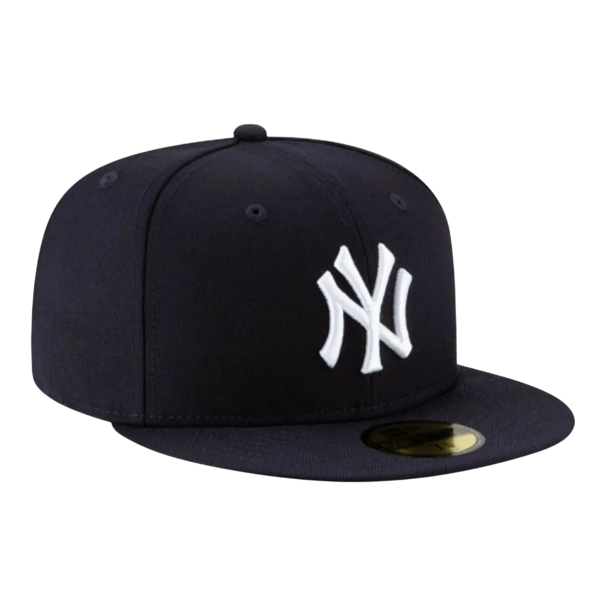 New Era 59FIFTY New York Yankees Men's Fitted Hat — Navy Blue Wool