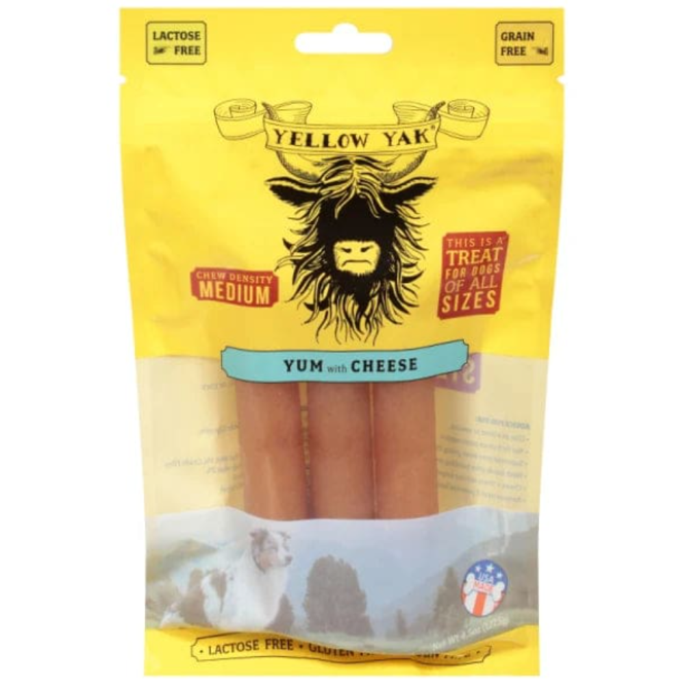 Yellow Yak Yum Chez Chew, Medium Density, 4.5 oz (Case of 6)