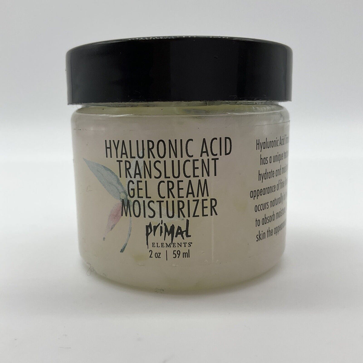 Primal Elements Moist Hyaluronic Acid Gel - 2 Oz (Case of 6)